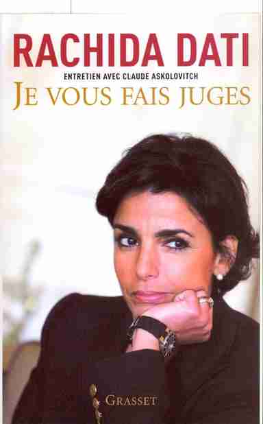 Couverture d'un livre de Rachida Dati