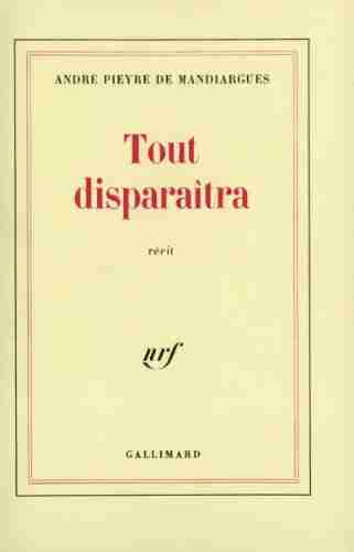 Couverture d'un livre de André Pieyre de Mandiargues