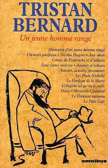 Couverture d'un livre de Tristan Bernard