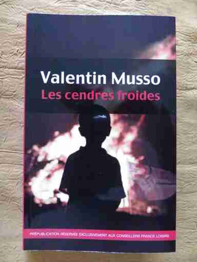 Couverture d'un livre de Valentin Musso