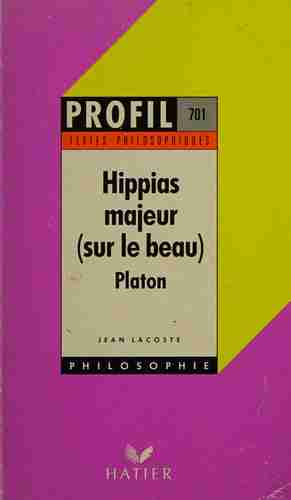 Couverture d'un livre de Platon
