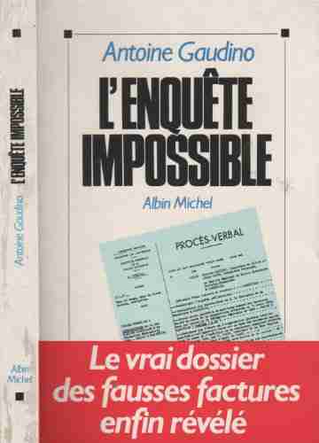 Couverture d'un livre de Antoine Gaudino