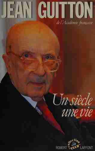 Couverture d'un livre de Jean Guitton