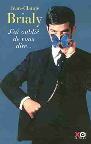 Couverture d'un livre de Jean-Claude Brialy