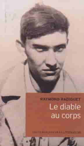 Couverture d'un livre de Raymond Radiguet