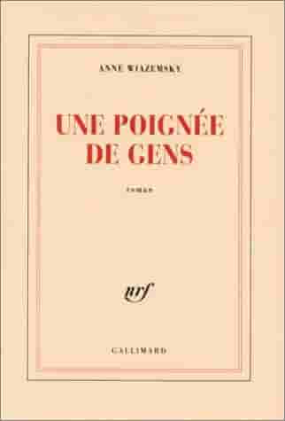 Couverture d'un livre de Anne Wiazemsky