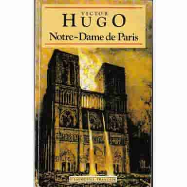 Couverture d'un livre de Victor Hugo
