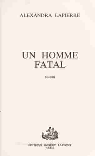 Couverture d'un livre de Alexandra Lapierre