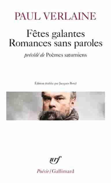 Couverture d'un livre de Paul Verlaine