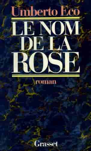 Couverture d'un livre de Umberto Eco