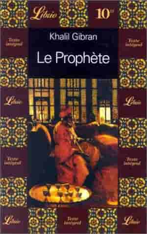 Couverture d'un livre de Khalil Gibran