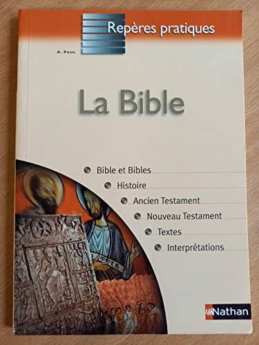 Couverture du livre La Bible de André Paul