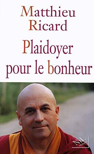 Couverture du livre Plaidoyer pour le bonheur de Matthieu Ricard