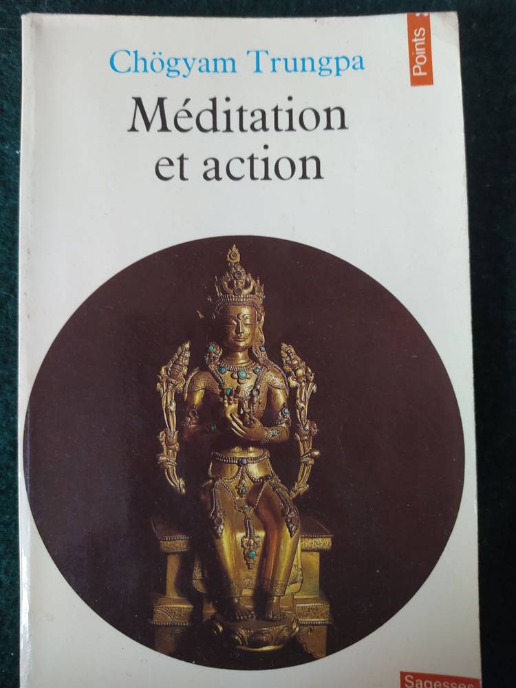 Couverture du livre Méditation et action de Chögyam Trungpa