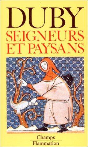 Couverture du livre Seigneurs et paysans de Georges Duby