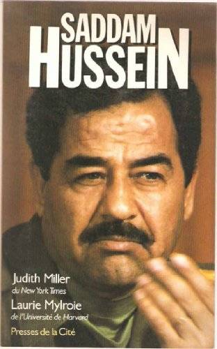 Couverture du livre Saddam Hussein de Judith Miller