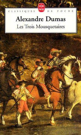 Couverture du livre Les trois mousquetaires de Alexandre Dumas