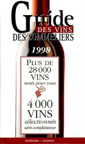 Couverture du livre Guide des vins des sommeliers de Pierre Vanberg