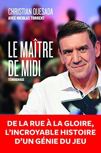 Couverture du livre Le Maître de midi de Christian Quesada
