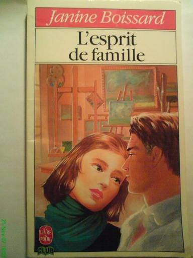 Couverture du livre L'Esprit de famille de Janine Boissard