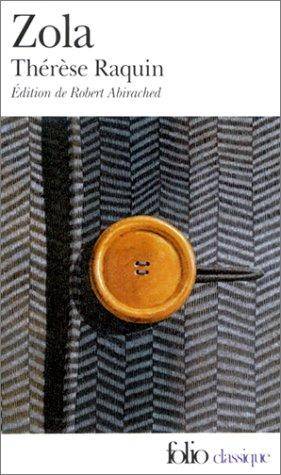 Couverture du livre Thérèse Raquin de Émile Zola