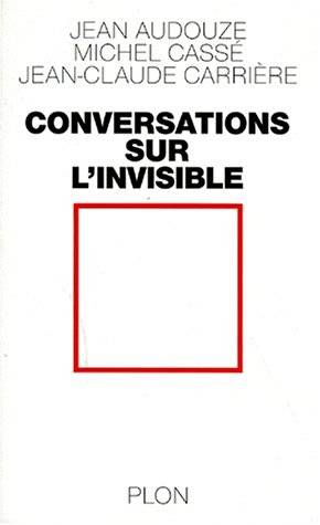Couverture du livre Conversations sur l'invisible de Jean Audouze