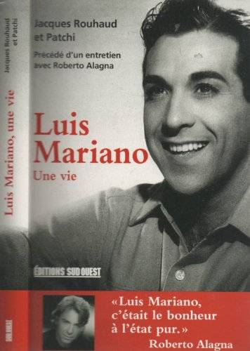 Couverture du livre Luis Mariano de Jacques Rouhaud