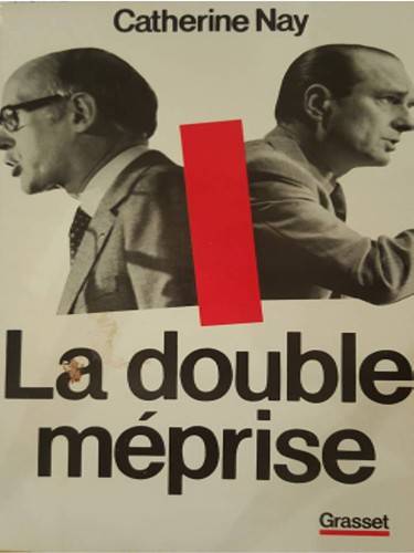 Couverture du livre La double méprise de Catherine Nay