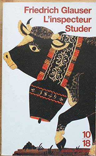 Couverture du livre L'inspecteur Studer de Friedrich Glauser