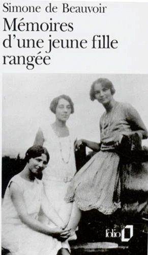 Couverture du livre Memoires D'Une Jeune Fille Rangee de Simone de Beauvoir