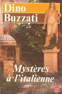 Couverture du livre Mystères à l'italienne de Dino Buzzati