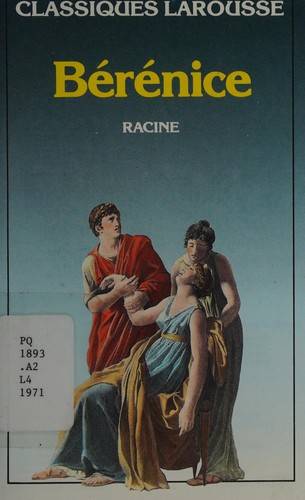 Couverture du livre Bérénice de Jean Racine