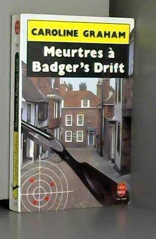 Couverture du livre Meurtres à Badger's Drift de Caroline Graham