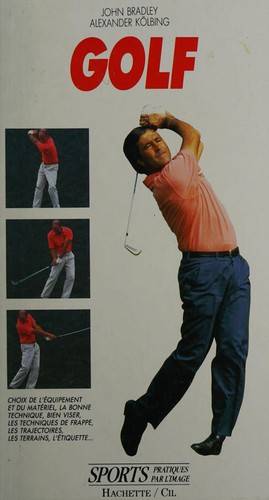 Couverture du livre Golf de John Bradley