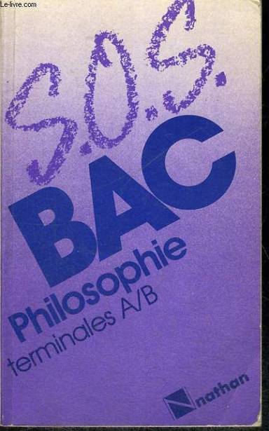 Couverture du livre Philosophie de Jean Salem