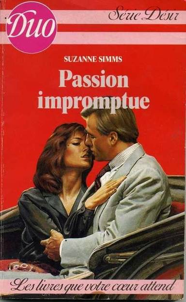 Couverture du livre Passion impromptue de Suzanne Simms