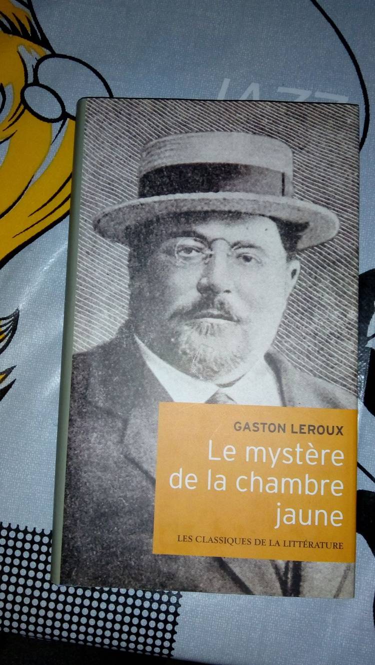Couverture du livre Le mystère de la chambre jaune de Gaston Leroux