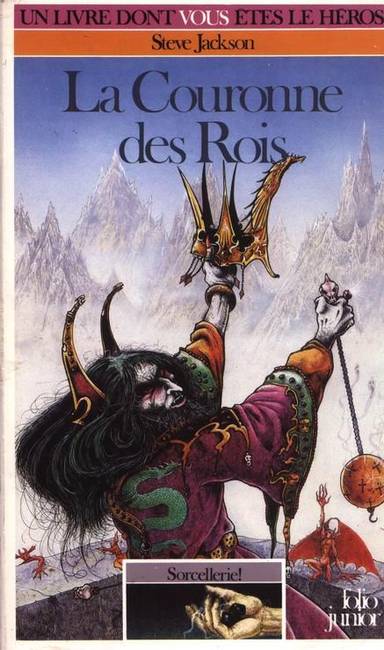 Couverture du livre La couronne des rois de Steve Jackson