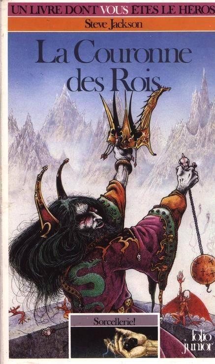 Couverture du livre La couronne des rois de Steve Jackson