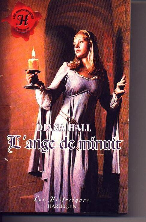 Couverture du livre L'ange de minuit de Diana Hall (romancière.)