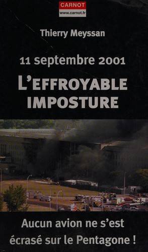 Couverture du livre L'effroyable imposture de Thierry Meyssan