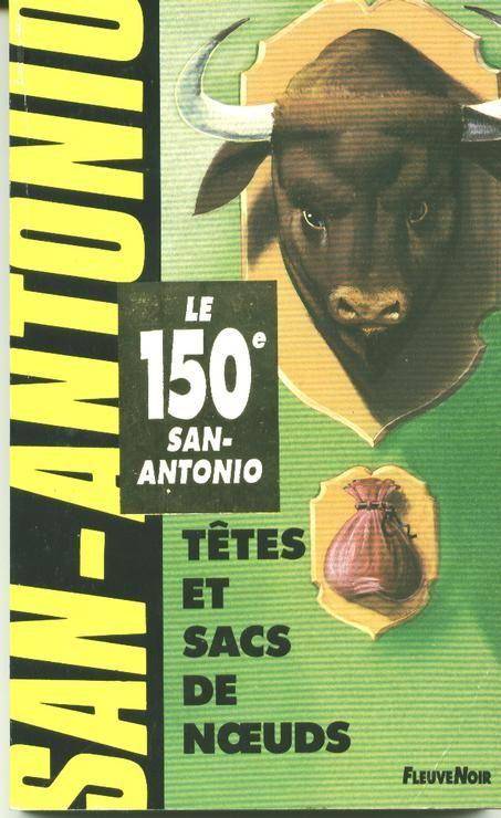 Couverture du livre Têtes et sacs de noeuds de San-Antonio