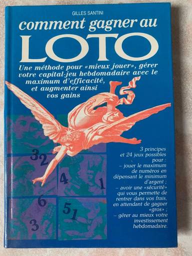 Couverture du livre Comment gagner au loto de Gilles Santini