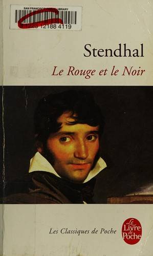 Couverture du livre Le rouge et le noir de Stendhal