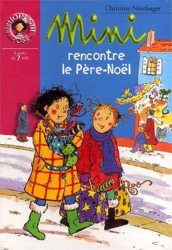 Couverture du livre Mini rencontre le Père-Noël de Christine Nöstlinger