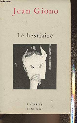 Couverture du livre Le bestiaire de Jean Giono