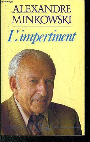 Couverture du livre L'impertinent de Minkowski-A