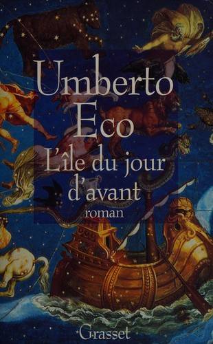 Couverture du livre L'île du jour d'avant de Umberto Eco