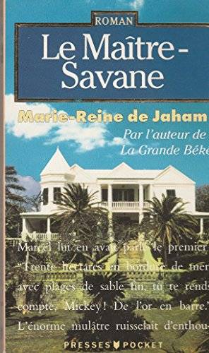 Couverture du livre Le maître-savane de Marie-Reine de Jaham