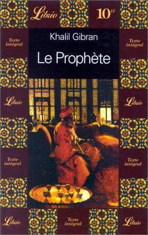 Couverture du livre Le prophète de Khalil Gibran